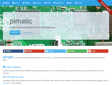 Tablet Screenshot of pimatic.org